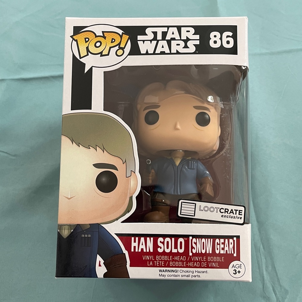 Funko Pop! Star Wars #86 Han Solo (Snow Gear) LOOT CRATE EXCLUSIVE